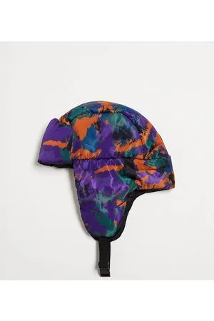 Reclaimed Colbacco unisex imbottito con stampa mimetica