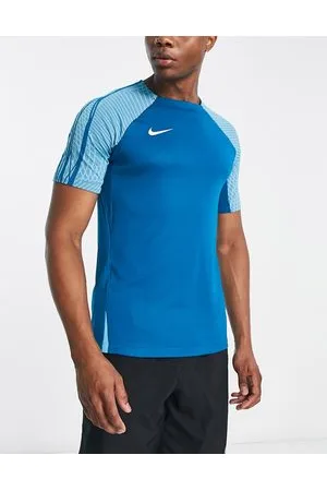 Nike Strike Dri-FIT - T-shirt -azzurra con design a pannelli