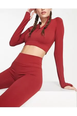 HIIT Essential - Top con zip corta senza cuciture