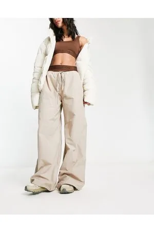 ASOS Pantaloni cargo parachute color pietra