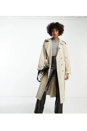 Urban Code Trench oversize taglio lungo beige