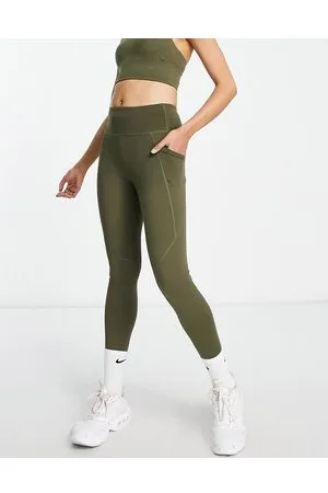 Tala Skinluxe - Leggings kaki a vita alta con tasche