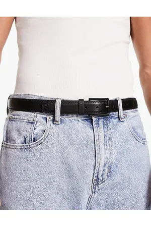 River Island Uomo Cinture - Cintura nera