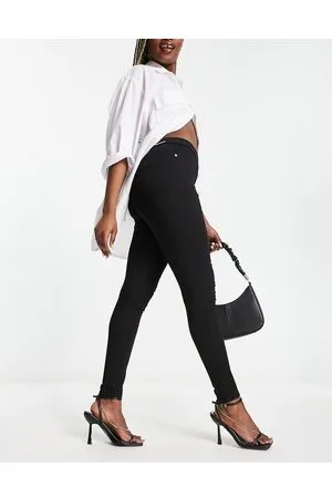 Lipsy London Jeans a vita alta neri