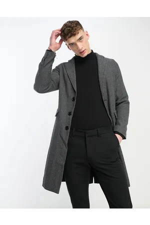 Bolongaro Mallard - Cappotto in lana color antracite