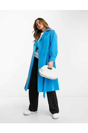 Helene Berman Cappotto avvolgente con maniche a sbuffo acceso