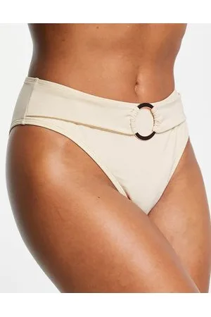 Ivory Rose Coppe Grandi - Slip bikini sgambato glitterato