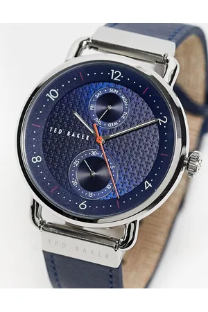 Ted Baker Uomo Orologi - Brixam - Orologio con cinturino in pelle e color argento