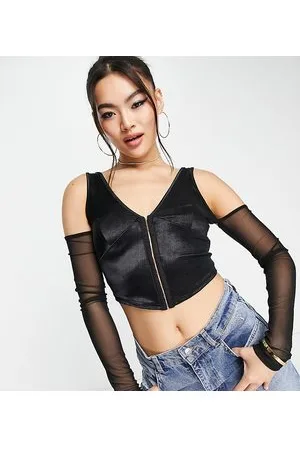 AsYou Top con cut-out e chiusura a gancetti