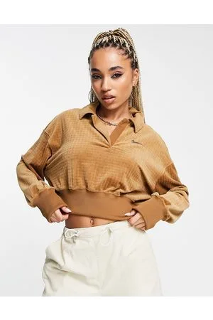Nike Polo in velour birra