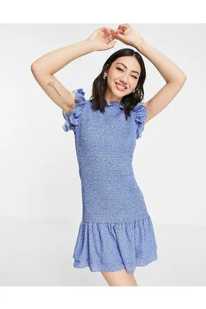 French Connection Vestito corto con volant, colore