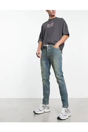 ASOS Jeans skinny pesanti lavaggio medio Y2k
