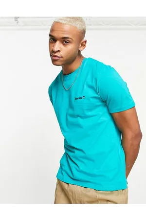 Timberland T-shirt con scritta piccola del logo