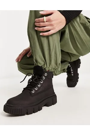 Timberland Greyfield - Stivaletti in pelle nabuk neri