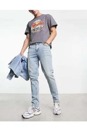 ASOS Jeans skinny lavaggio chiaro in Y2k