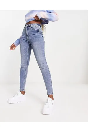Pimkie Jeans skinny a vita alta blu