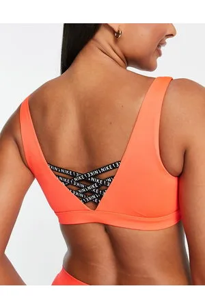 Nike Sneakerkini - Top bikini con scollo rotondo