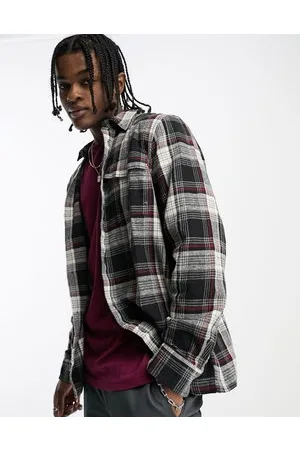 Vans Helleson - Camicia nera a quadri