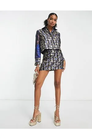Y.A.S Minigonna jacquard in coordinato
