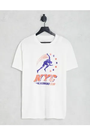 New Look NYC Running Club - T-shirt bianca