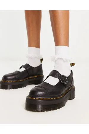 Dr. Martens Dr.Martens - Addina - Scarpe Mary Jane nere con fibbia a fiore