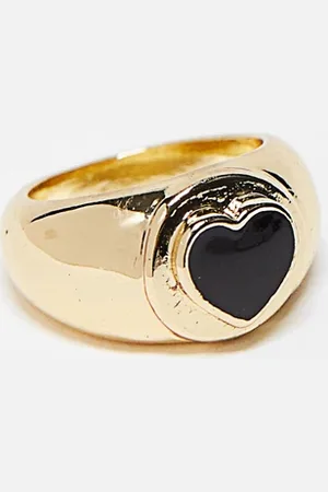 Bolongaro Anello a cuore color antico