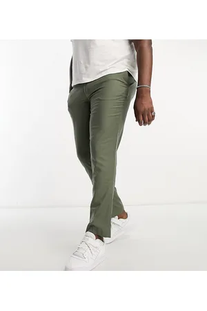 Gianni Feraud Uomo Pantaloni slim & skinny - Plus - Pantaloni da abito skinny verdi