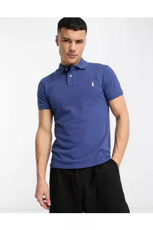 Ralph Lauren Polo slim in piqué medio con logo