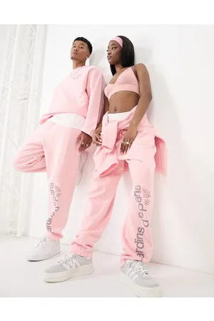ASOS Joggers comodi unisex lavaggio con stampa in coordinato