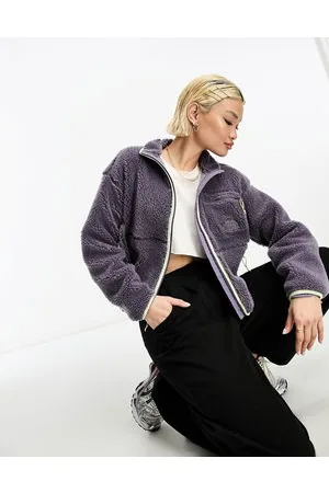 The North Face Heritage Extreme - Giacca in pile viola con zip
