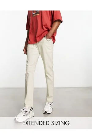 ASOS Jeans slim elasticizzati écru