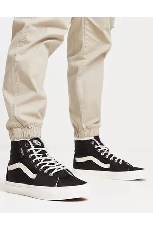 Vans SK8-Hi - Sneakers alte nere con interno in pile borg