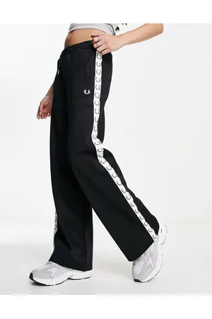 Fred Perry Pantaloni sportivi con fettuccia neri