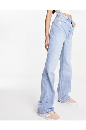 Stradivarius Dad jeans extra ampi azzurri stile anni 