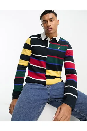 Barbour Radcliffe - Polo stile rugby a righe