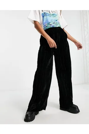Bolongaro Pantaloni a fondo ampio in velluto