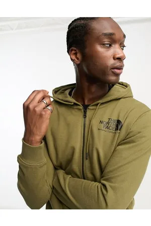 The North Face Heritage Berkeley California - Felpa con cappuccio e zip kaki
