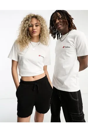 Berghaus Original Heritage - T-shirt bianca con logo sul davanti e sul retro