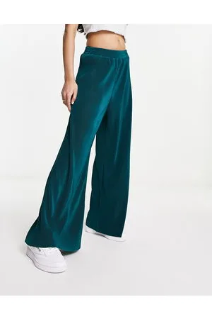 Urban Revivo Pantaloni plissé verdi