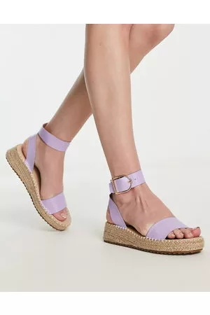 Raid Alice - Espadrilles lilla con suola flatform