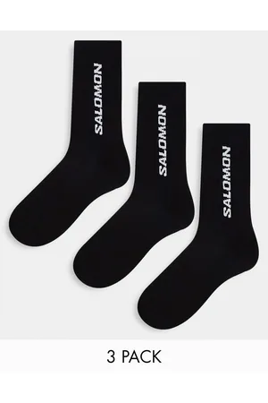 Salomon Everyday - Confezione da 3 paia di calzini neri unisex