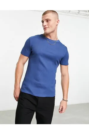 ASOS T-shirt elegante attillata a coste