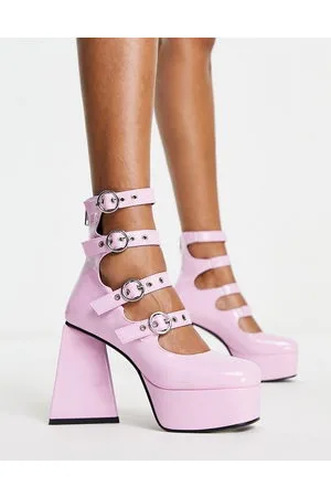 Lamoda True Romance - Scarpe verniciate con fibbie e plateau