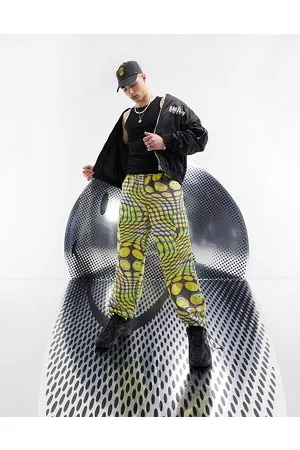 ASOS Collaborazione con Smiley - Pantaloni cargo ampi