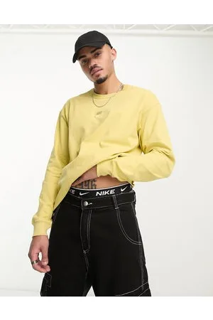 Nike Maglietta a maniche lunghe premium pesante color oro