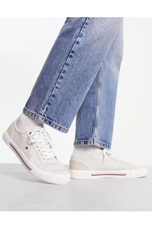 Tommy Hilfiger Core Corporate - Sneakers beige in tela