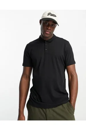 New Look Polo nera vestibilità classica