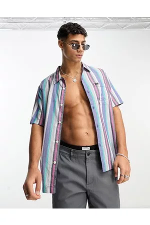 Lee Camicia resort a maniche corte comoda a righe