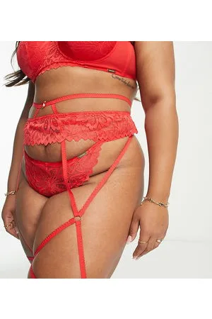 We Are We Wear Curve - Ornamento per la gamba in pizzo con volant