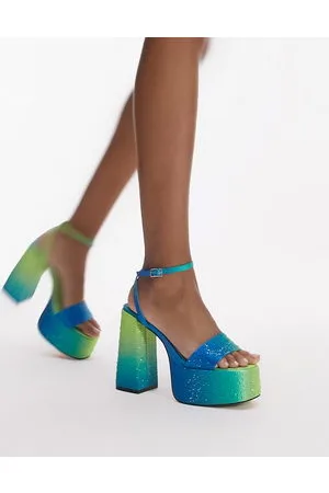 Topshop Sutton - Scarpe con plateau spesso